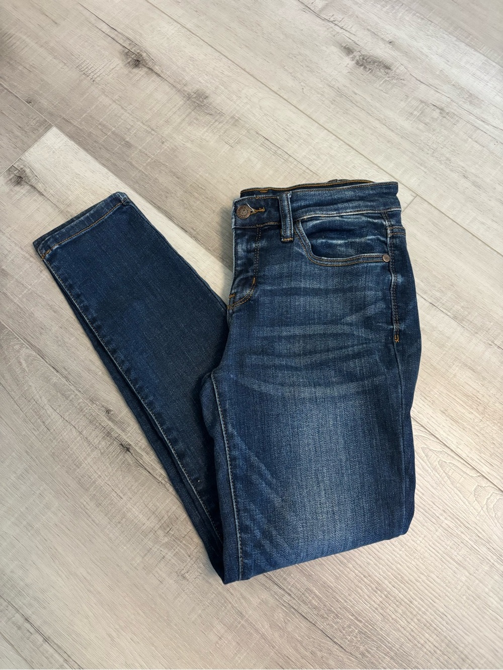 Judy Blue Skinny Fit Jeans Women’s Size 5/27 Dark Wash Stretch Denim